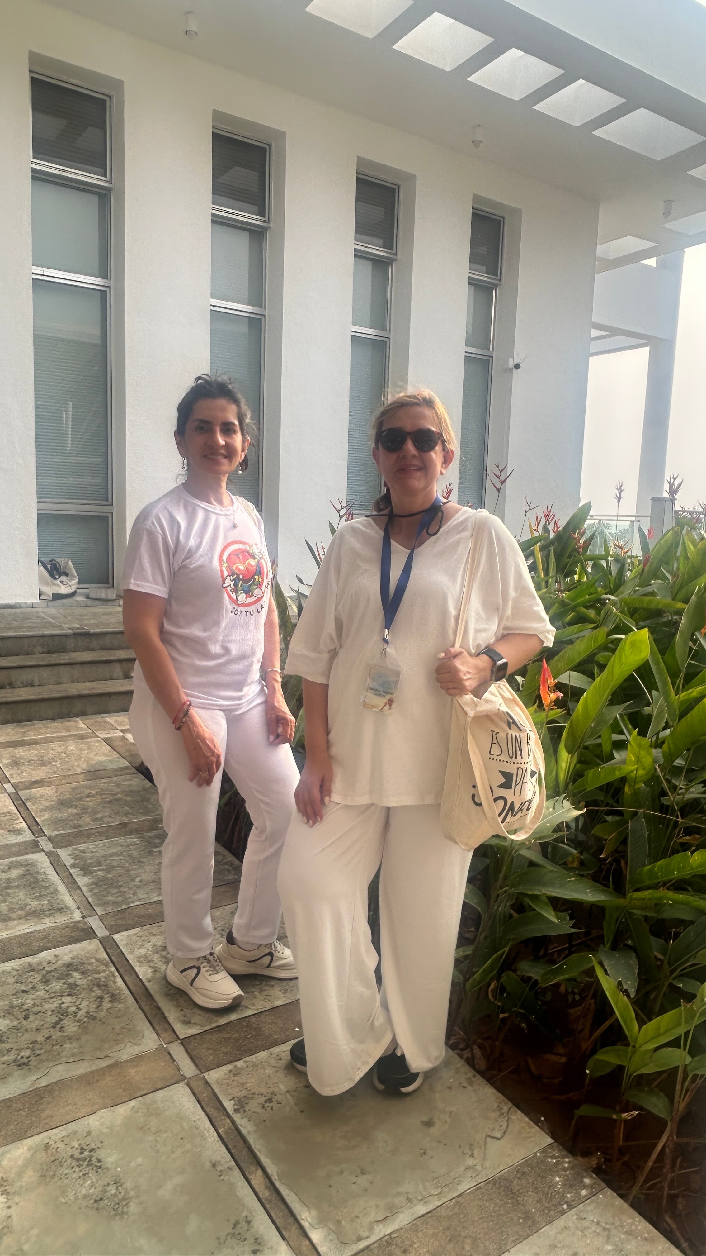 Dra. Diana Cuervo durante el retiro de formación en India